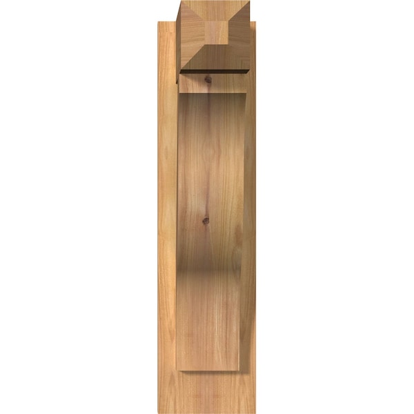 Funston Craftsman Smooth Outlooker, Western Red Cedar, 5 1/2W X 14D X 22H